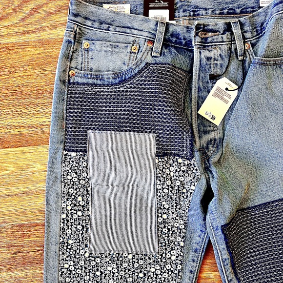 Patchwork Levis - Picture 3 of 4